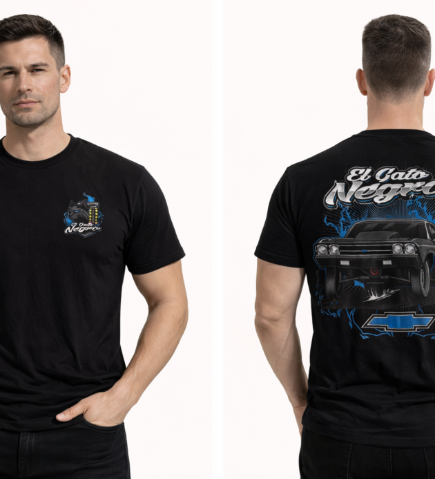 T-shirt Gatto Nero
